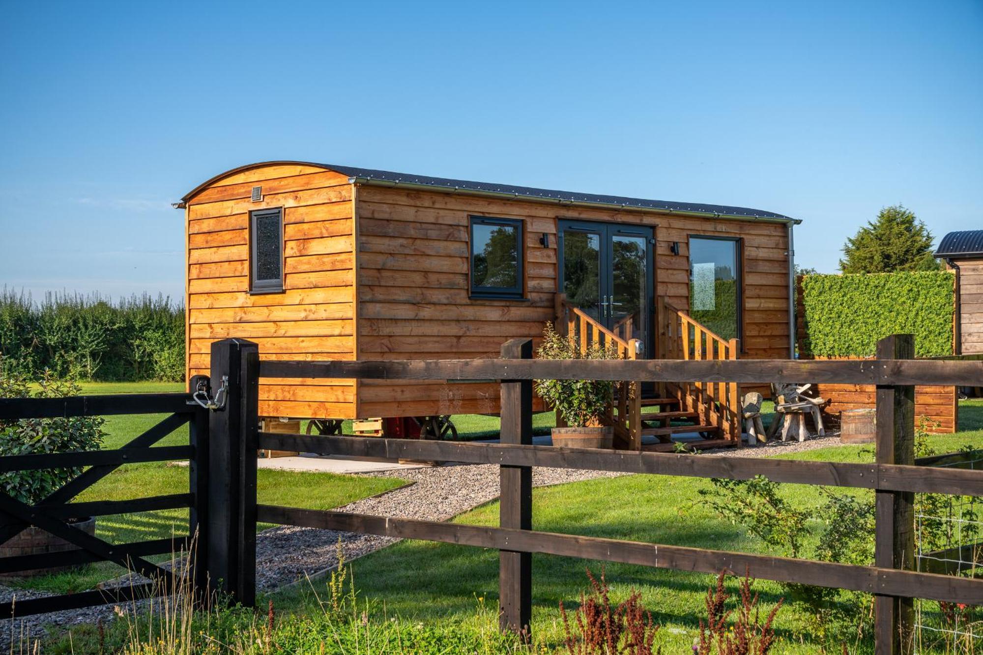 Hotel Abberley Shepherds Hut - Ockeridge Rural Retreats à Wichenford Extérieur photo