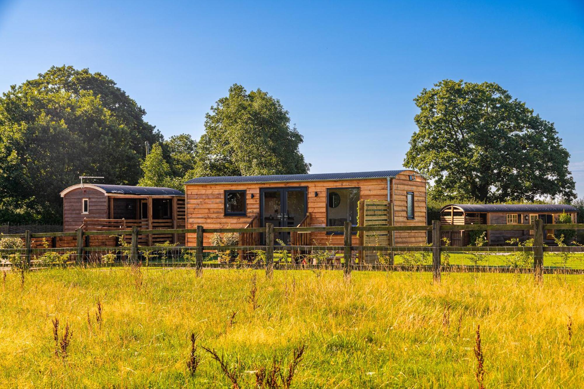 Hotel Abberley Shepherds Hut - Ockeridge Rural Retreats à Wichenford Extérieur photo