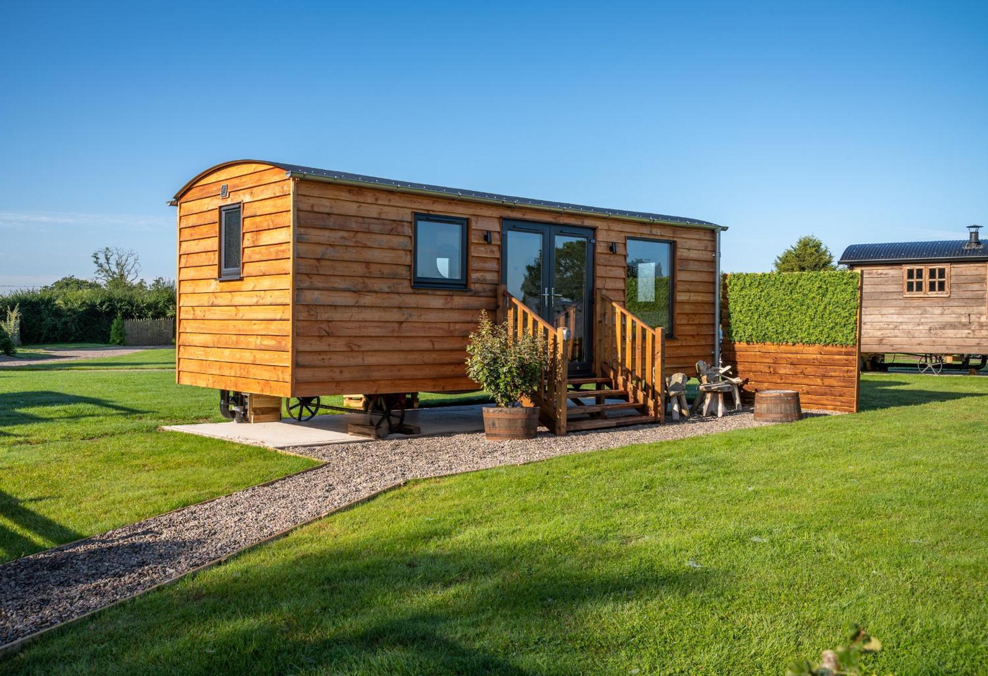 Hotel Abberley Shepherds Hut - Ockeridge Rural Retreats à Wichenford Extérieur photo